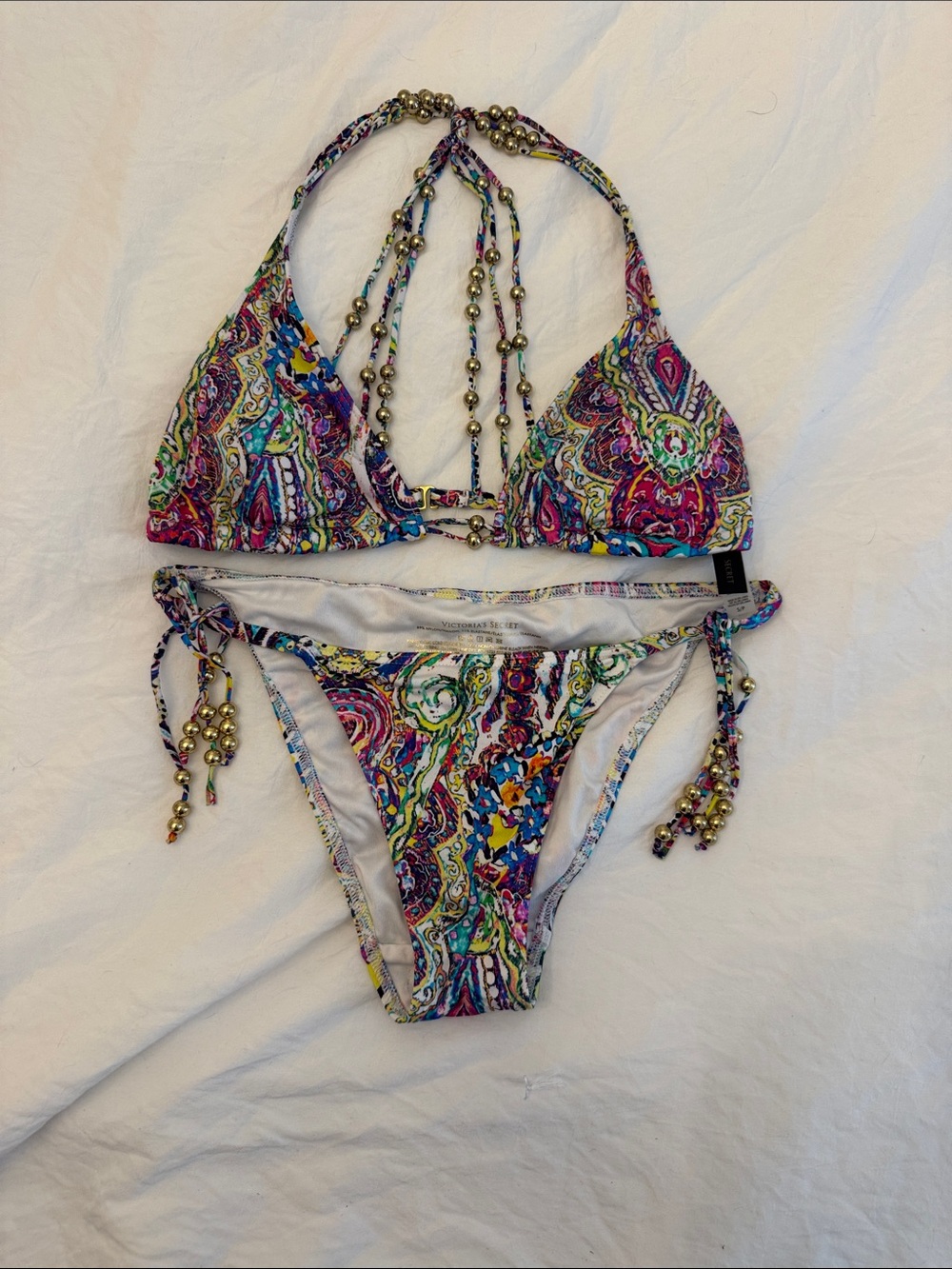 Victoria Secret Paisley String Bikini